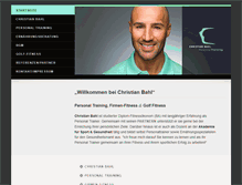 Tablet Screenshot of christianbahl.de